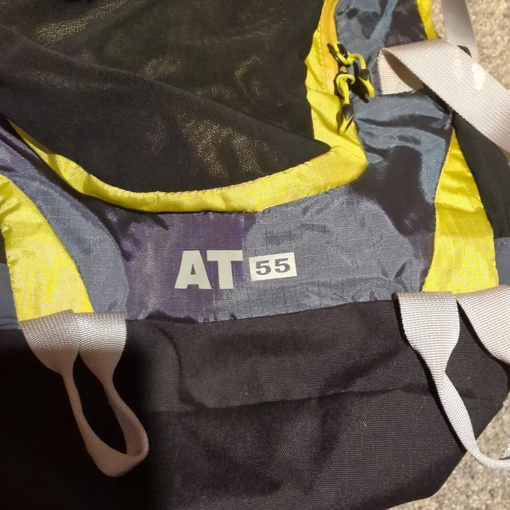 L.L. Bean Gray and Yellow Daypack Backpack